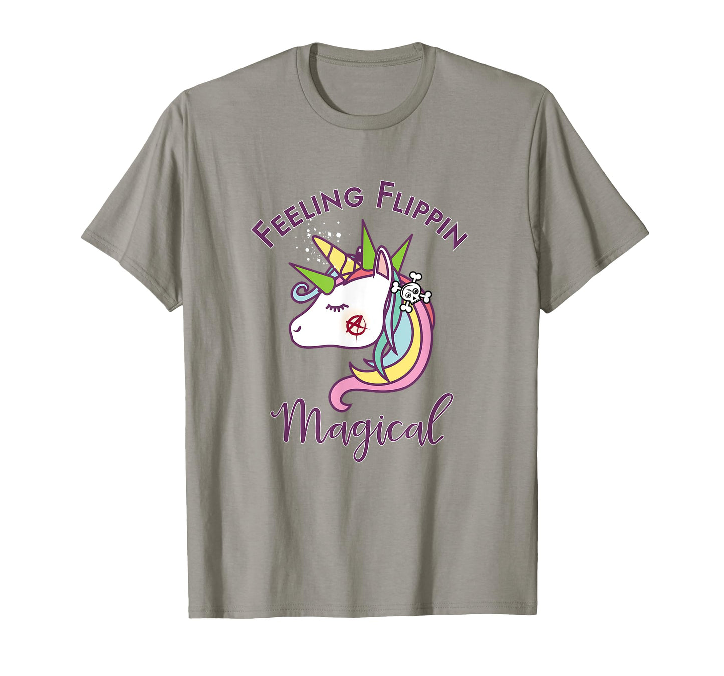 Punk Rock Anarchy Unicorn T-Shirt