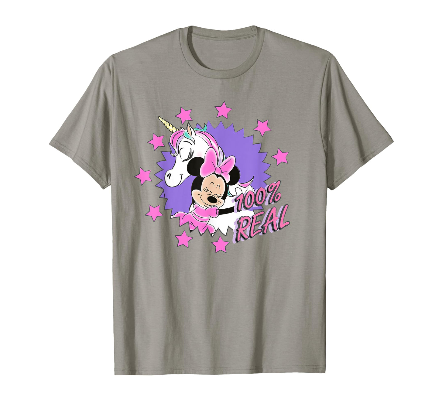 Disney Minnie Mouse Unicorn 100% Real T-Shirt