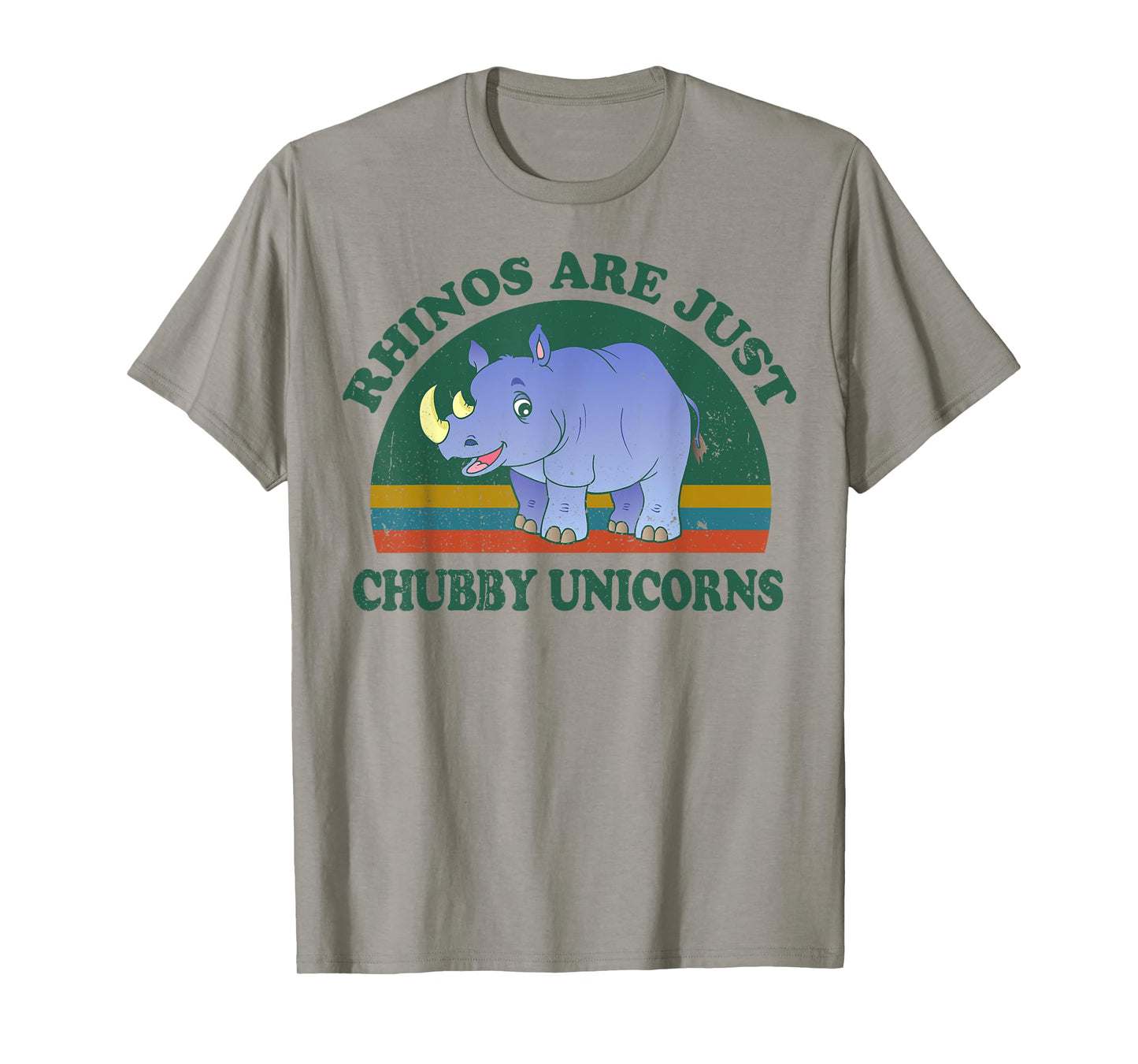 Rhino-Shirt Save The Rhinos Are Just Chubby-Unicorns T-Shirt