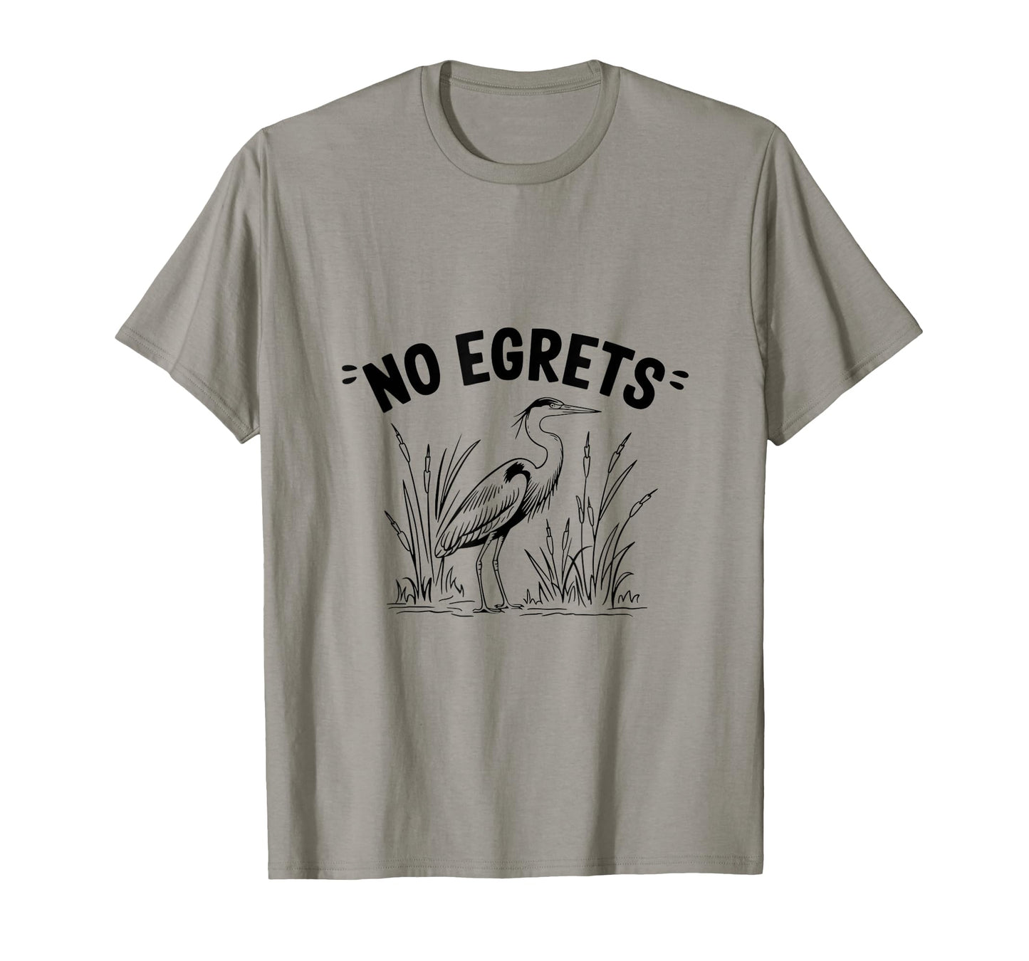 Funny Egret Bird Watching Watcher Birder T-Shirt