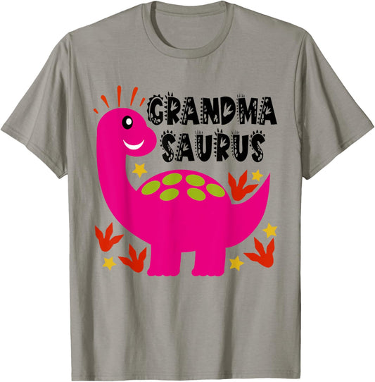 Grandmasaurus T rex Dinosaur Funny Grandma Saurus Mother's T-Shirt