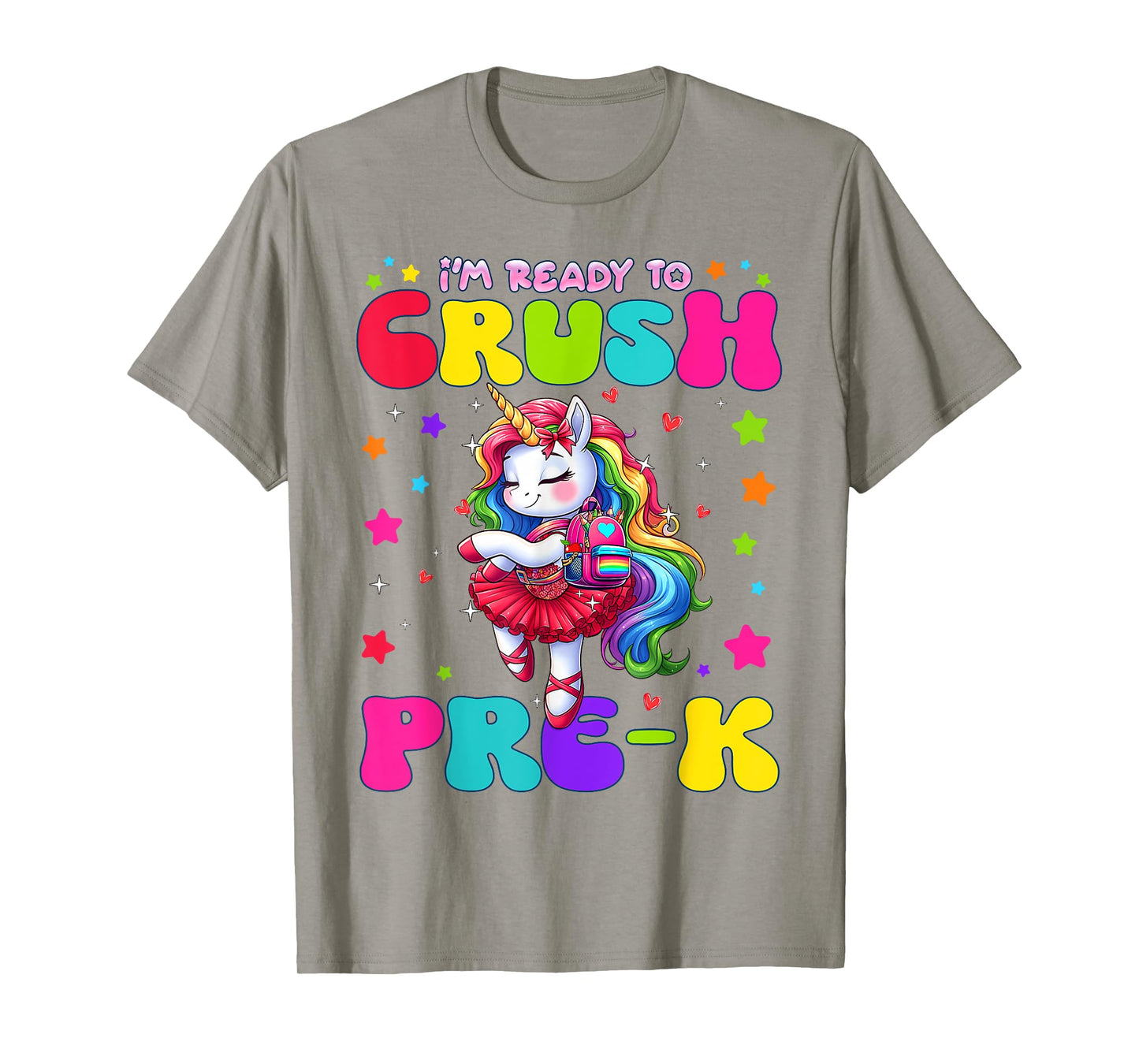 I’m Ready to Crush Pre-K Girls Ready to Crush Preschool T-Shirt