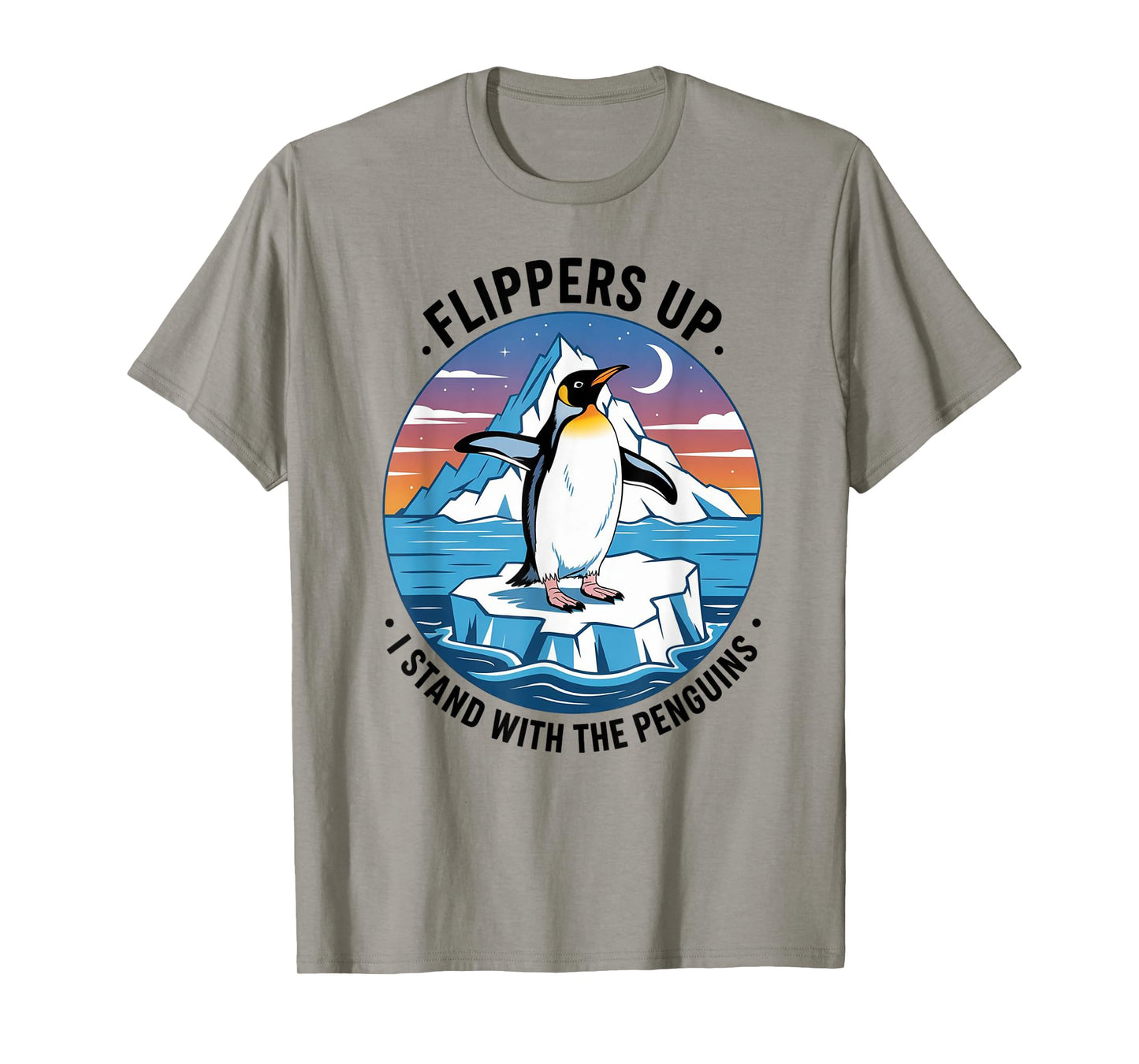 Flippers Up I Stand With The Penguins T-Shirt