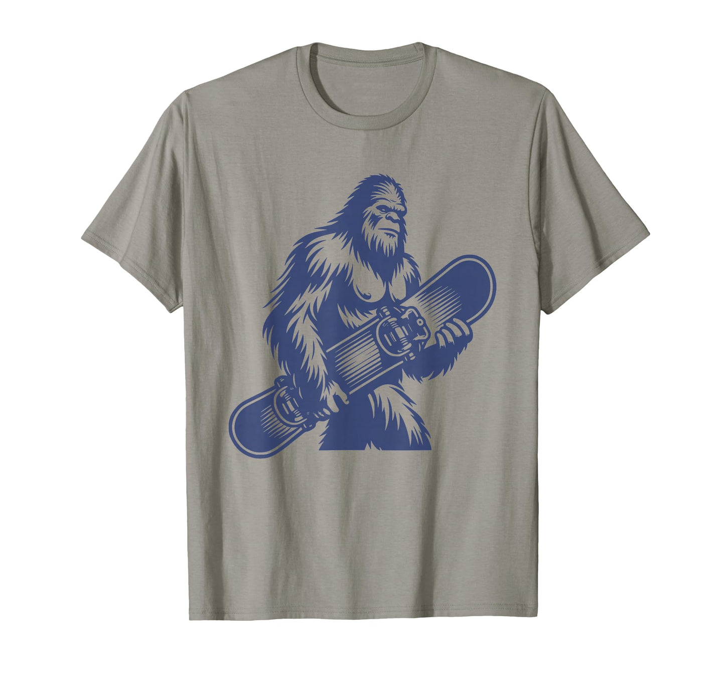 Bigfoot Snowboarding Snowboarder Sasquatch Snowboard T-Shirt