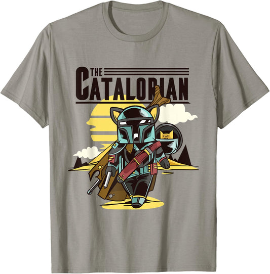 Funny Cat "The Catalorian" Gift for cats wear lovers Cute T-Shirt