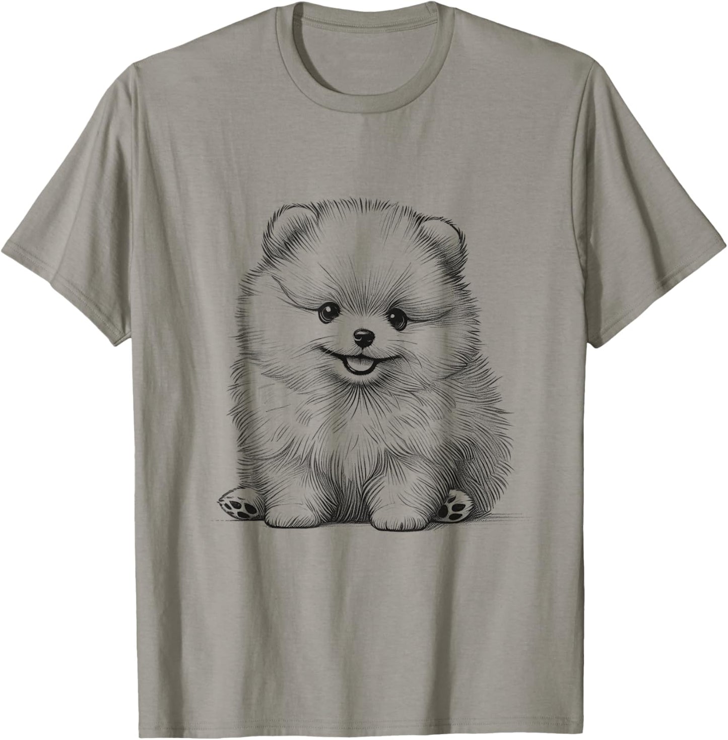 Pomeranian Puppy Pom Dog Owner Design Idea T-Shirt