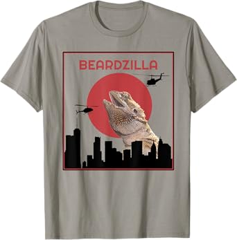 Beardzilla Bearded Dragon Funny tshirt T-Shirt