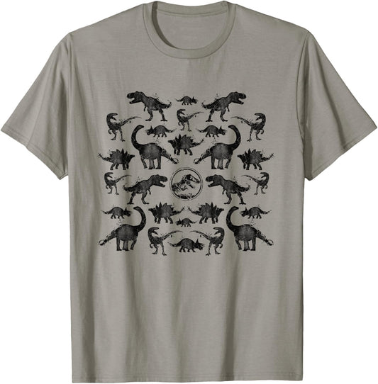 Dinosaur Pattern T-Shirt T-Shirt