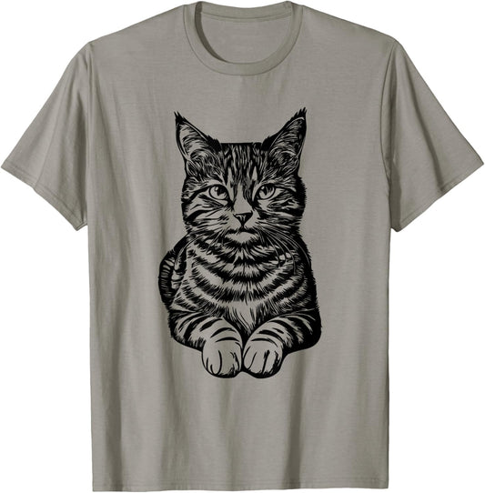 A Drawing Of Cat T-Shirt