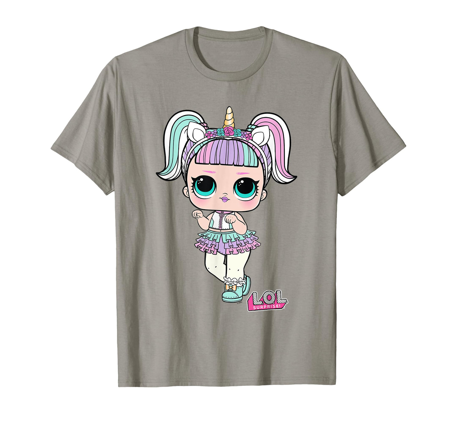 LOL Surprise Cute Unicorn Doll Pose Big Full Body Portrait T-Shirt
