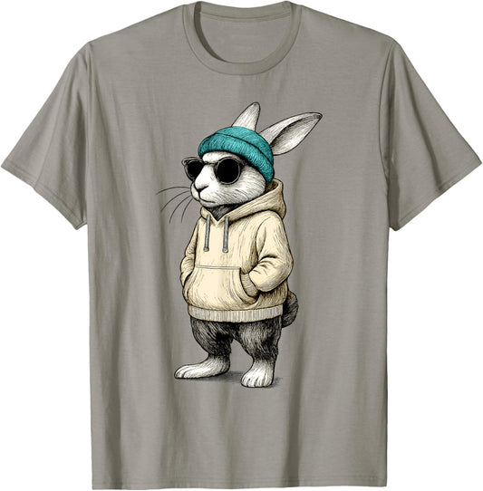 Funny Swag Bunny Sunglasses Rabbit T-Shirt