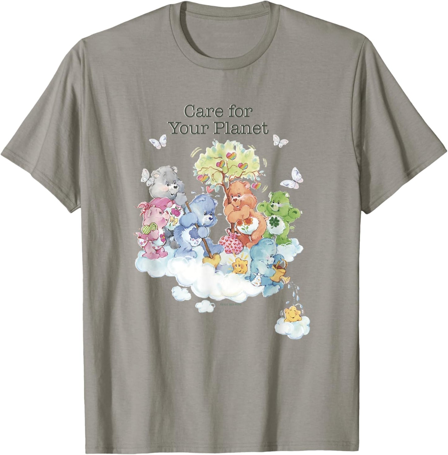 Care Bears Earth Day Care For Your Planet Vintage Retro T-Shirt