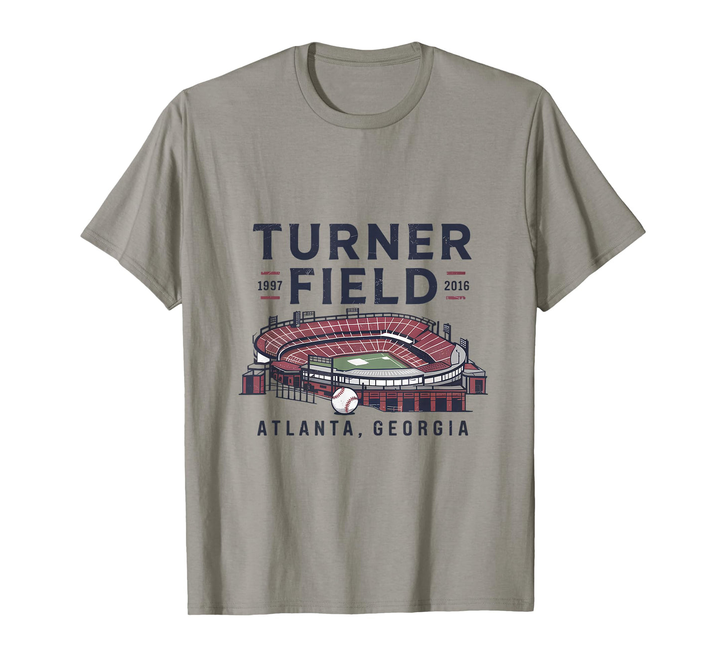 Turner Field Atlanta Georgia Tribute 1997 2016 T-Shirt