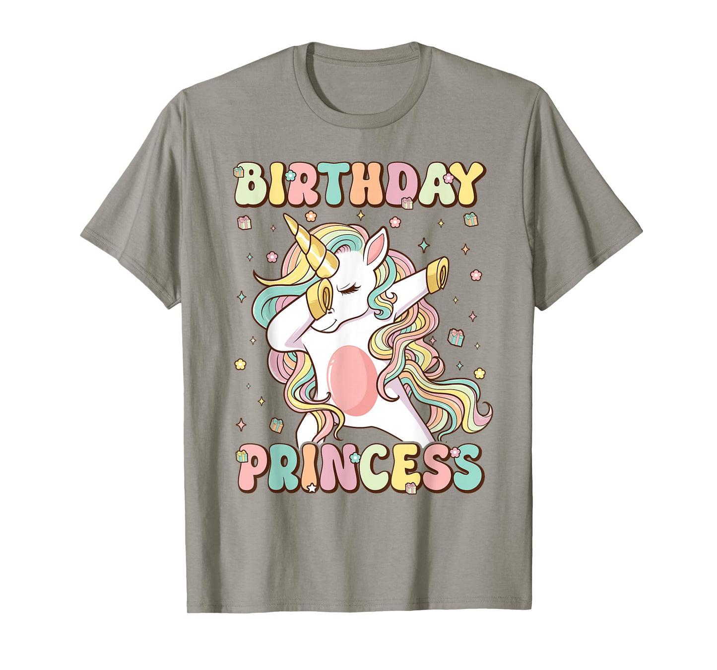 Birthday Princess Unicorn Birthday Girl T-Shirt
