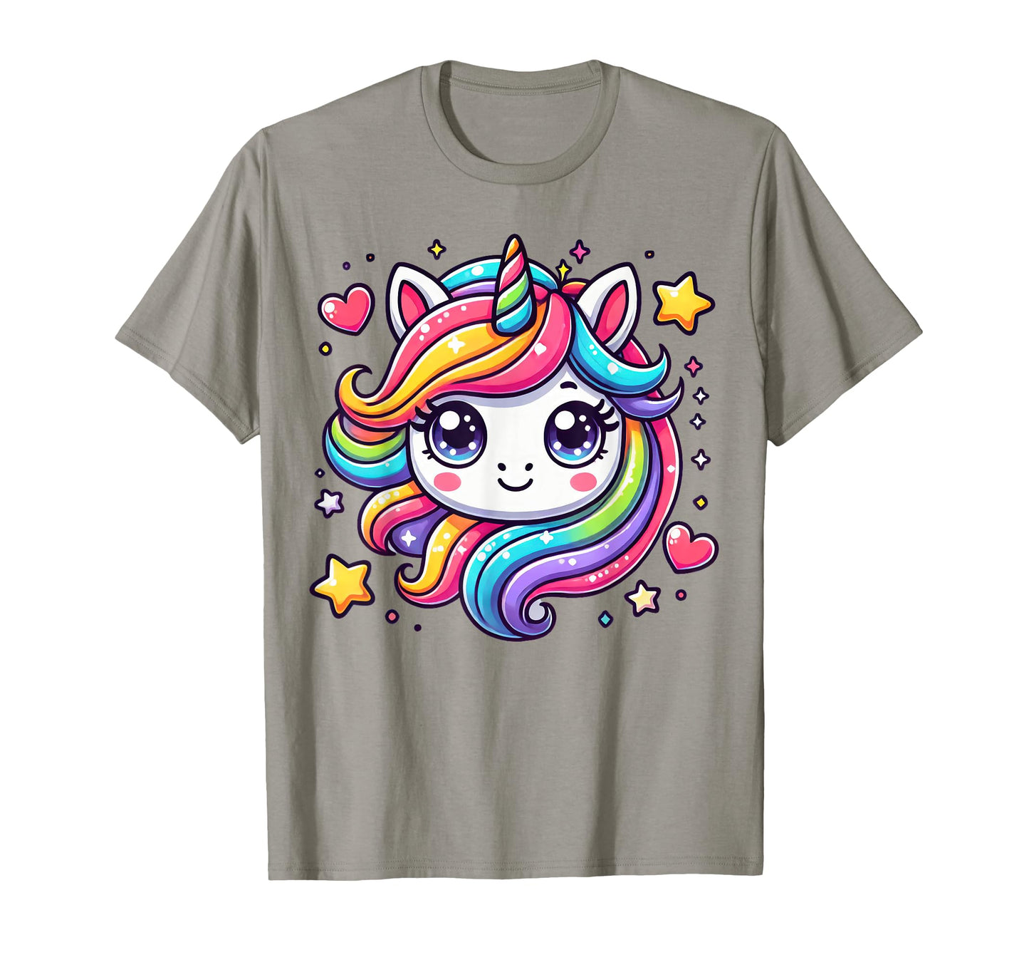 Unicorn For Girls Cute Magical Rainbow Unicorn T-Shirt