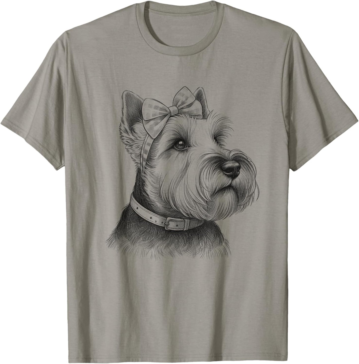Scottish Terrier Dog Mom Scottie Design For Her T-Shirt