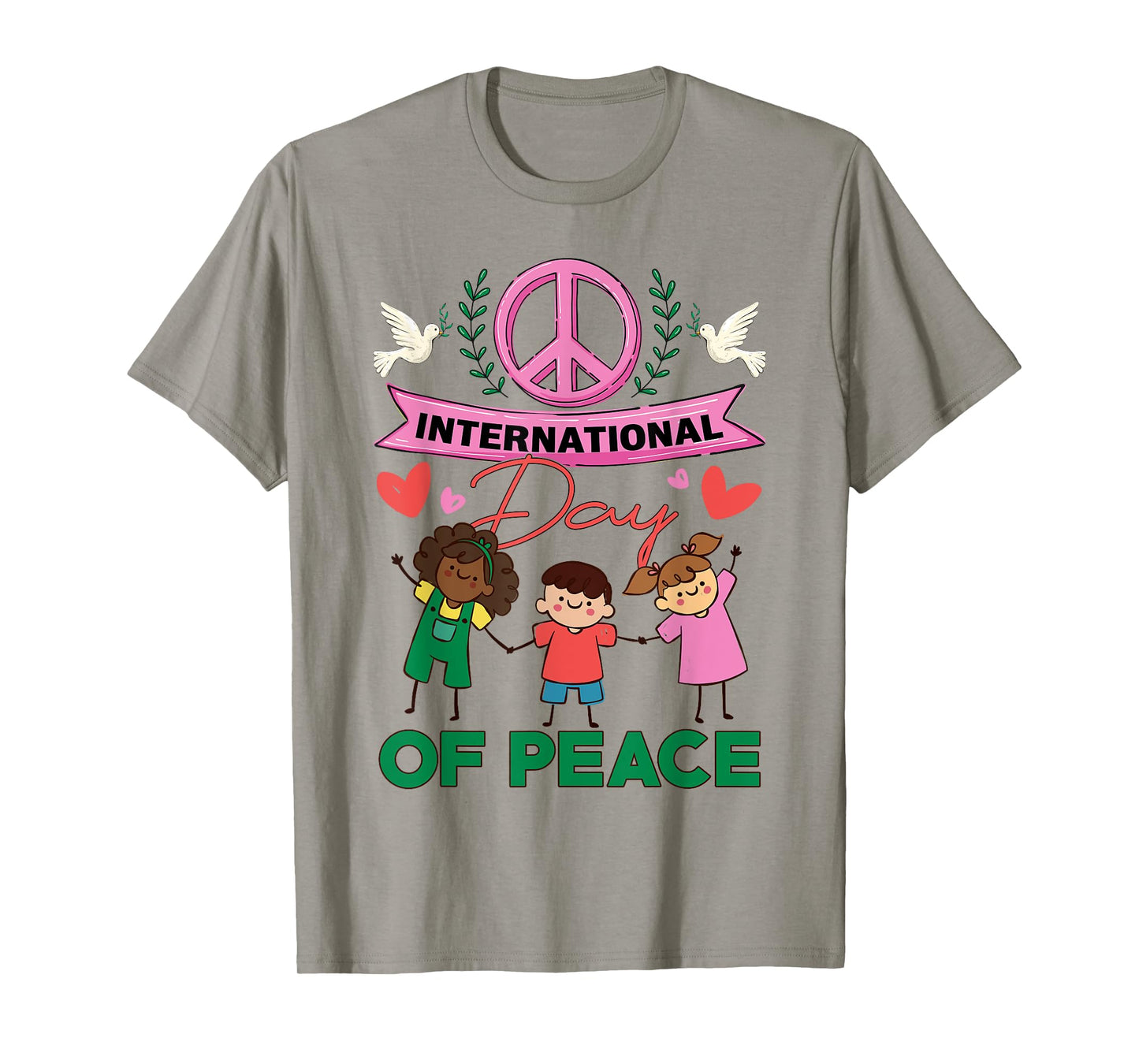 International Day Of Peace World Peace Day September 21 Kids T-Shirt