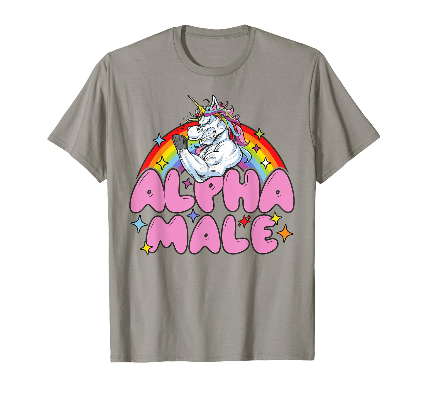 Alpha Male Unicorn Funny Sarcastic men woman T-Shirt
