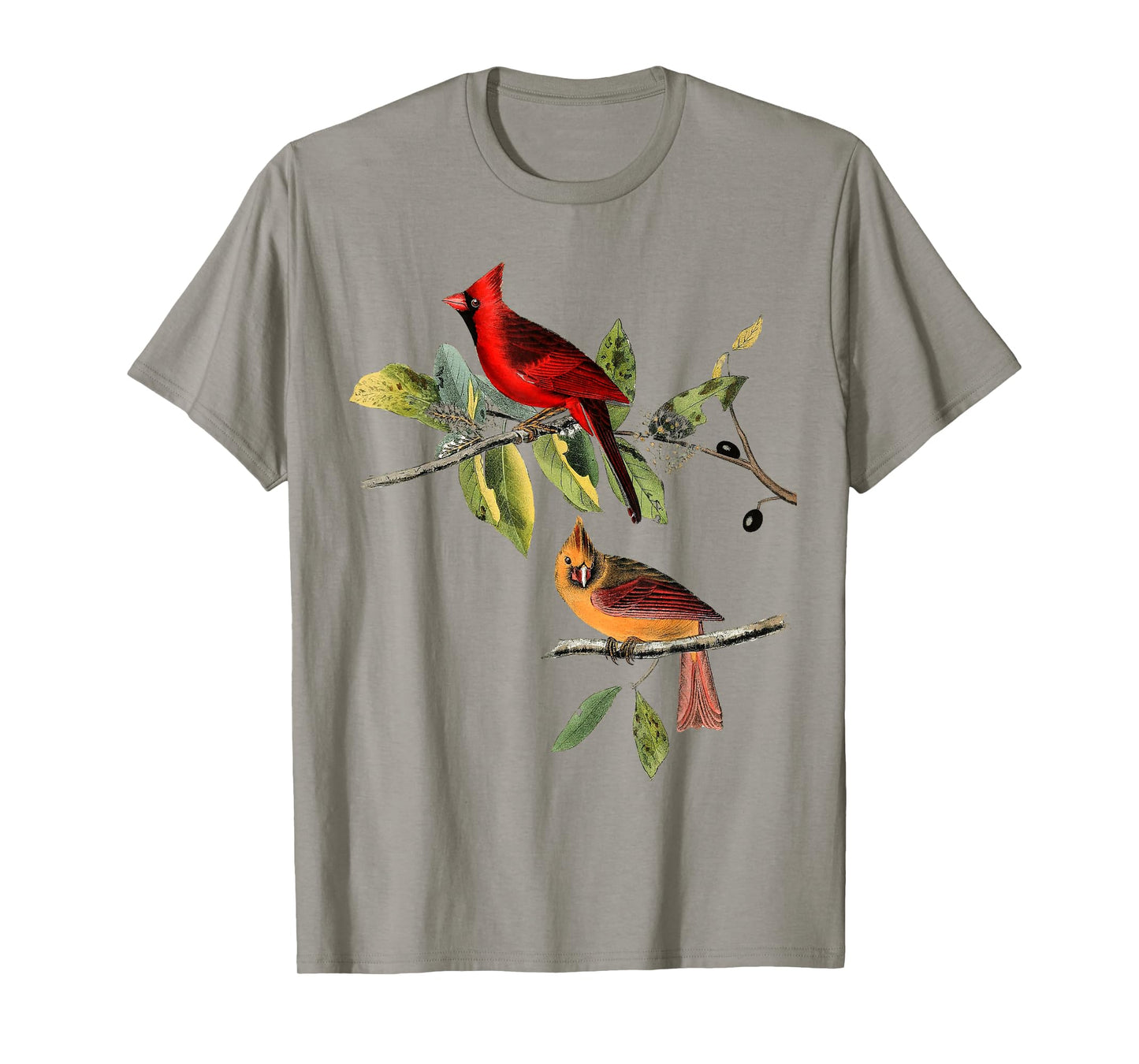 Red Cardinal Bird Male Female T-Shirt