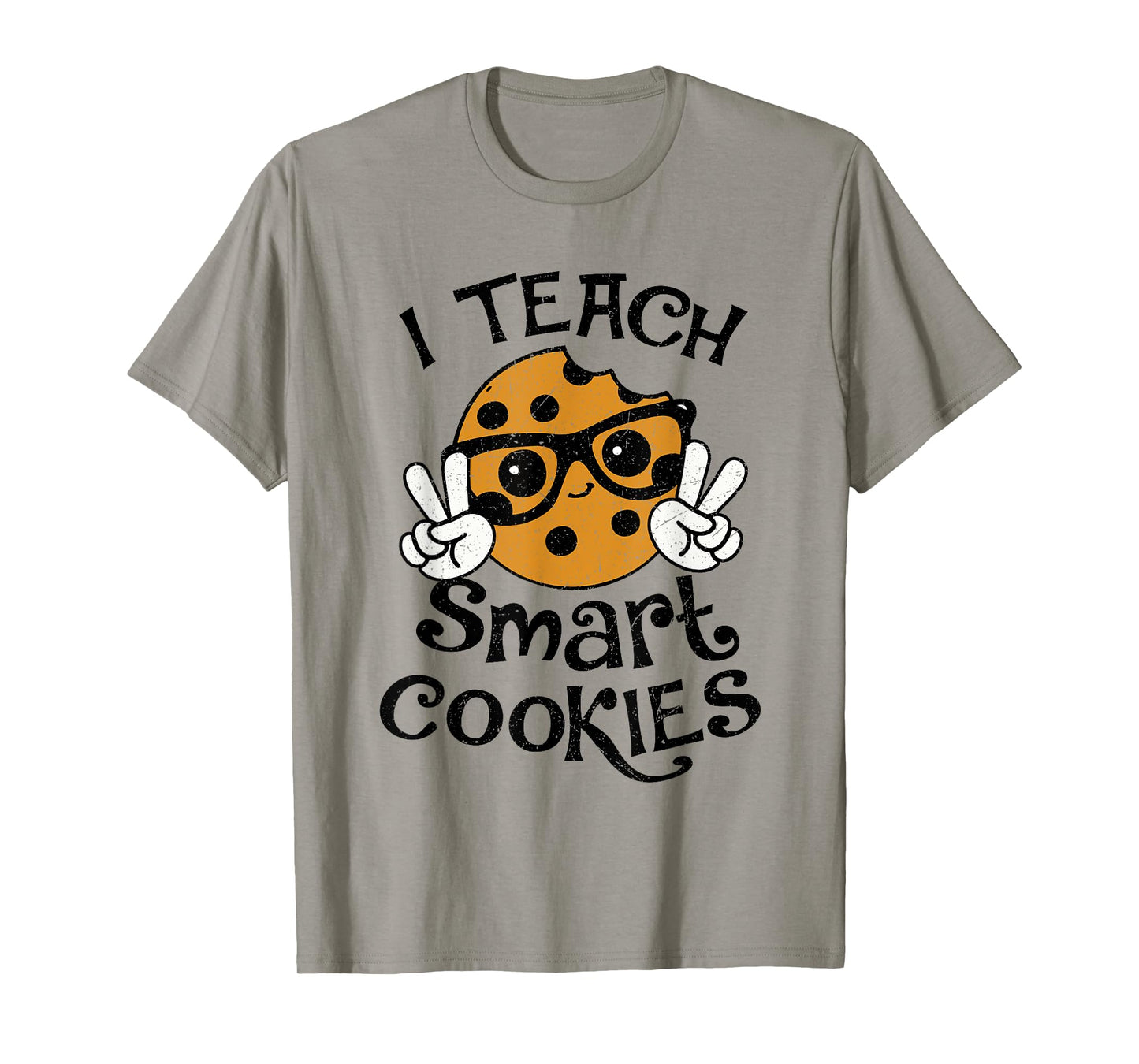 I Teach Smart Cookies Christmas Teacher Teaching Xmas Funny T-Shirt