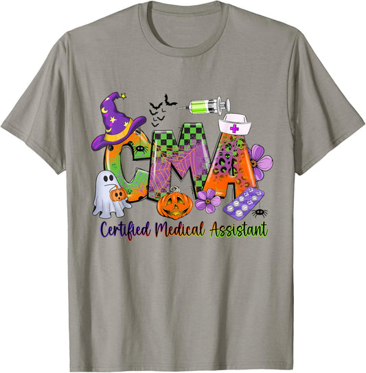 CMA Certification Medical Assistant Halloween Costumes T-Shirt