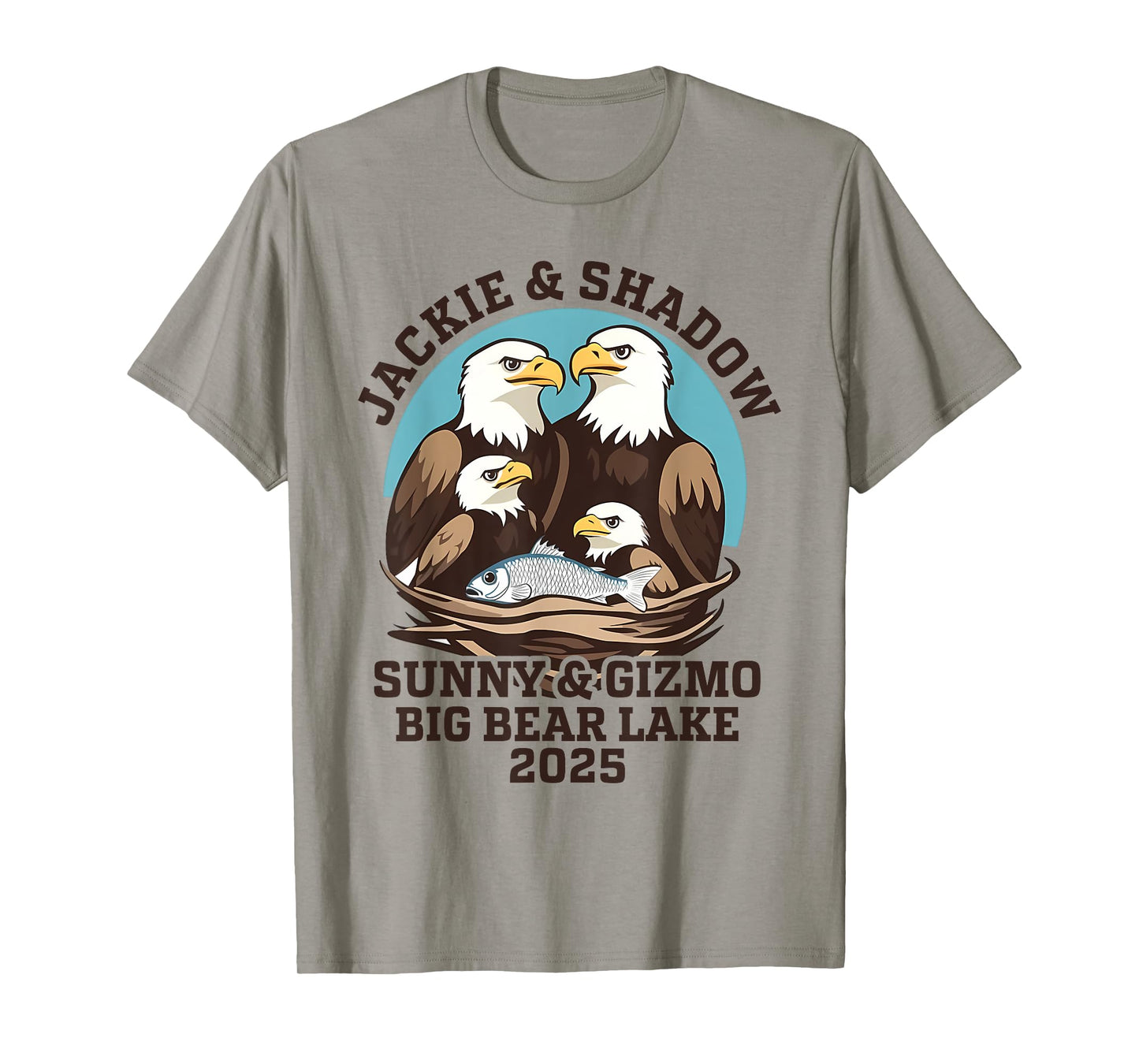 Jackie And Shadow Sunny And Gizmo Big Bear Lake 2025 T-Shirt