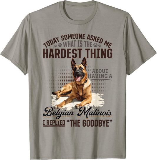 Belgian Malinois Dog Owner T-Shirt