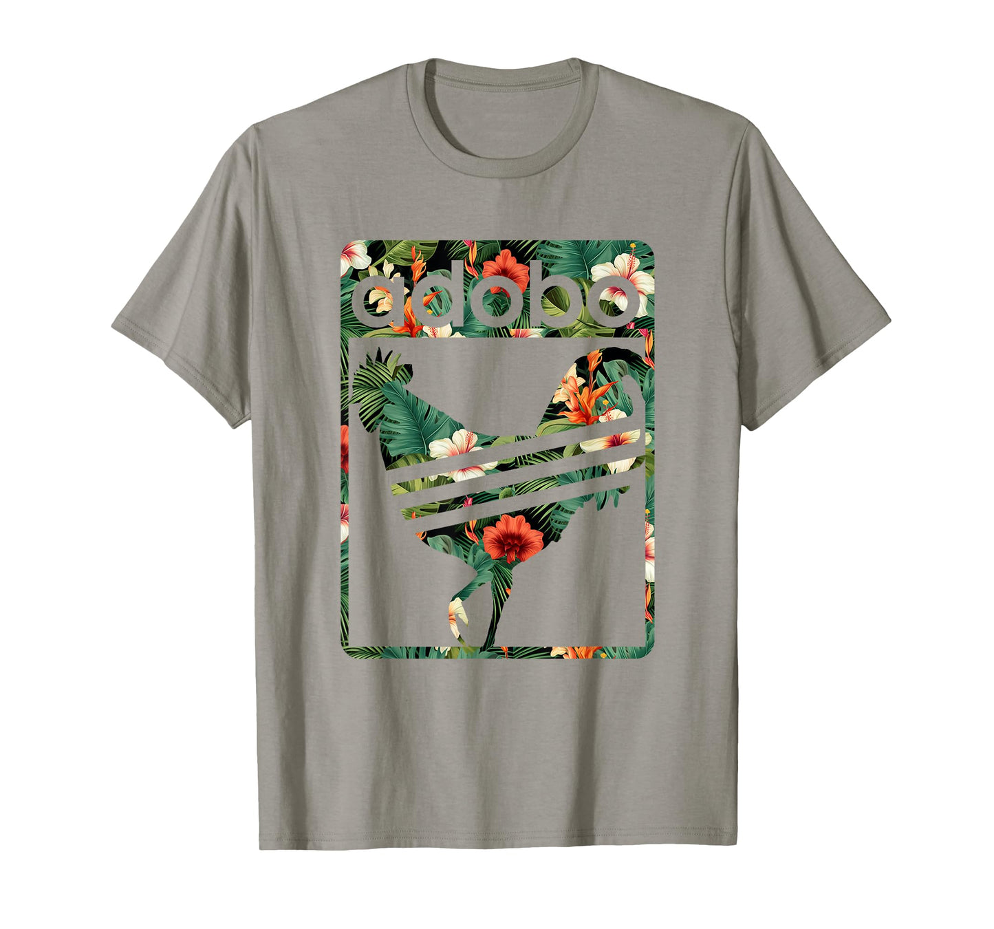 Vintage Floral Pinoy Adobo T-Shirt