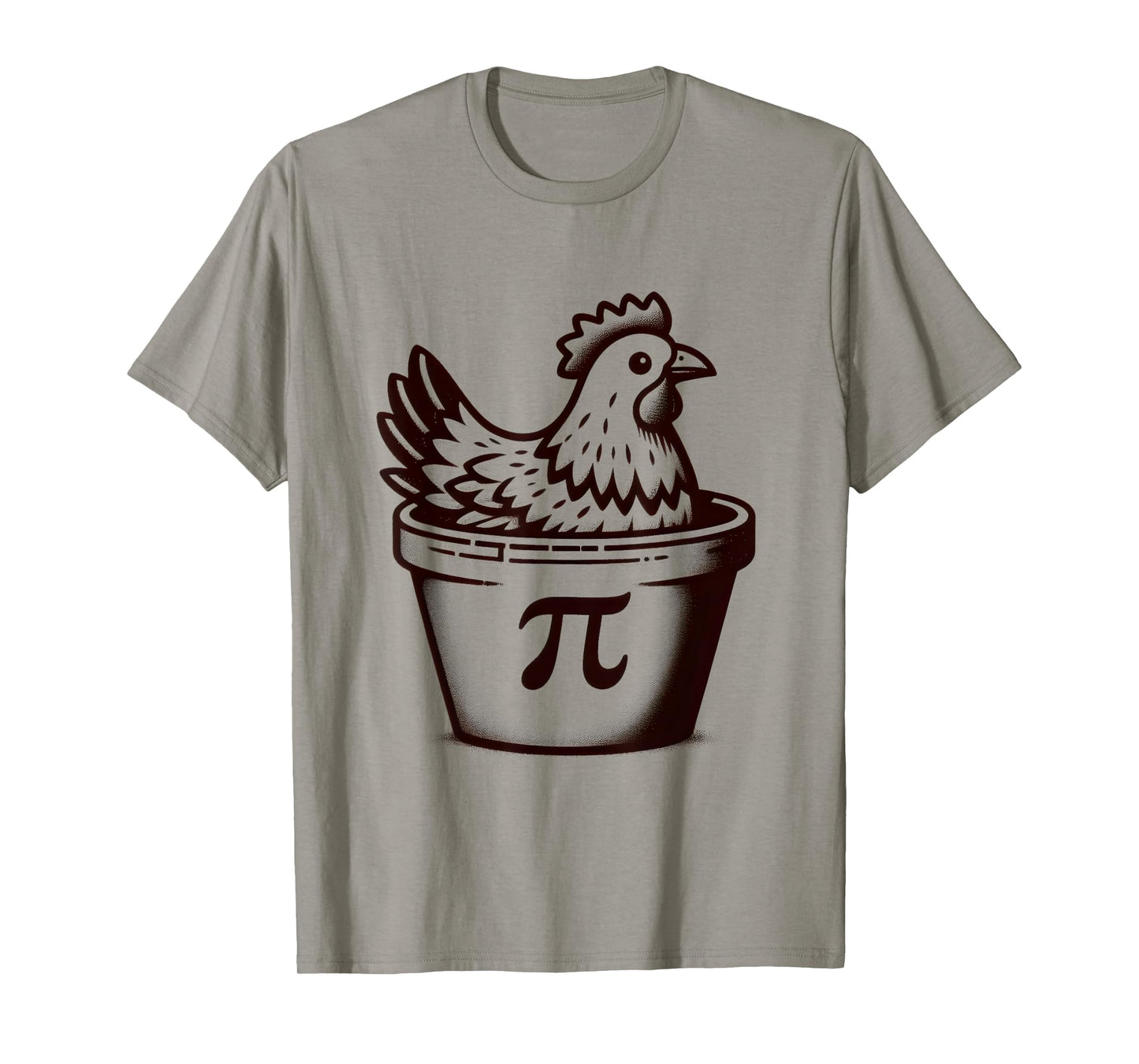 Chicken Pot Pie Funny Math pun Chicken Pot Pi Day T-Shirt