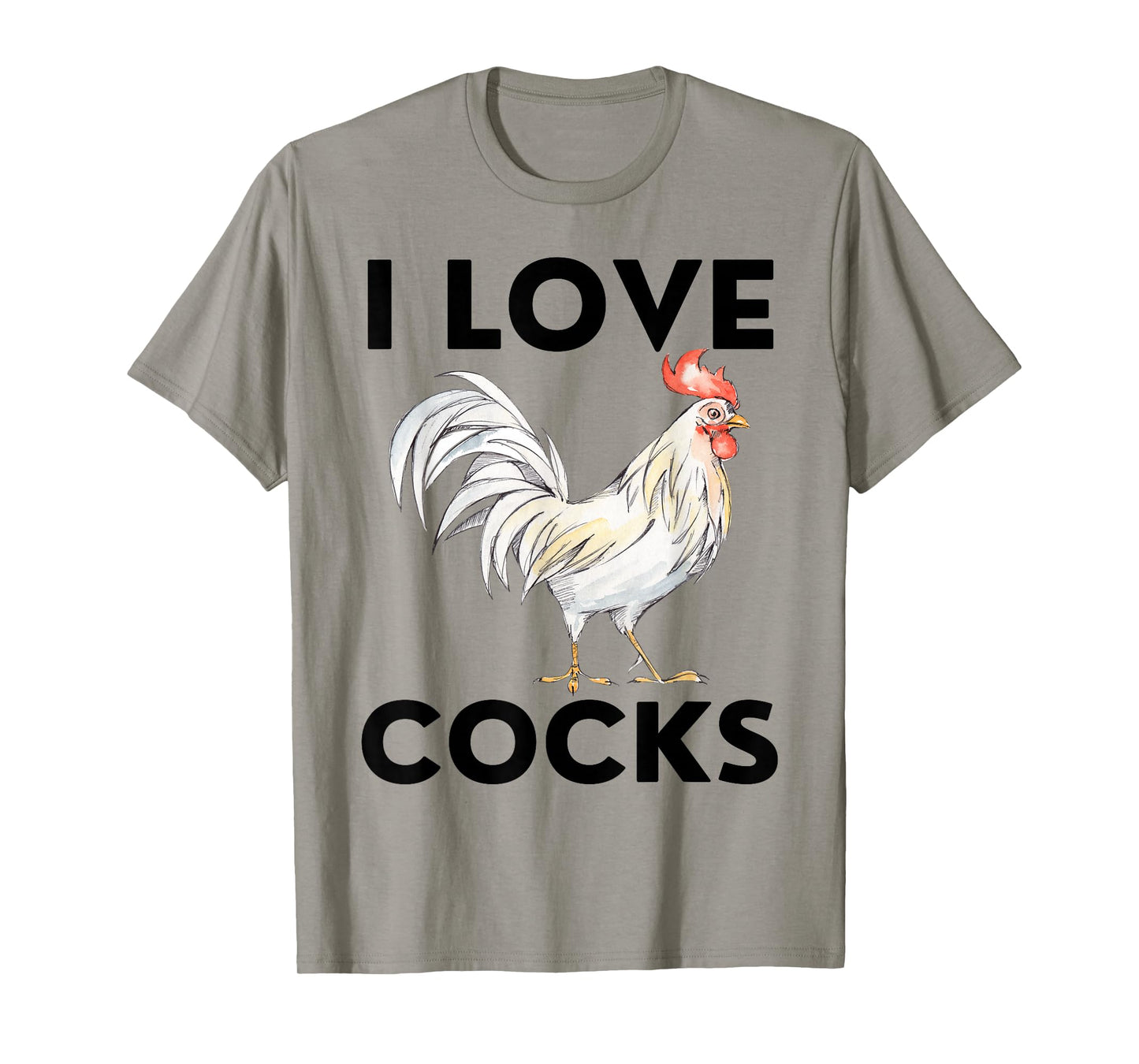 Yes I Talk To Chickens Farmer Life Chicken Lover I Love Cock T-Shirt