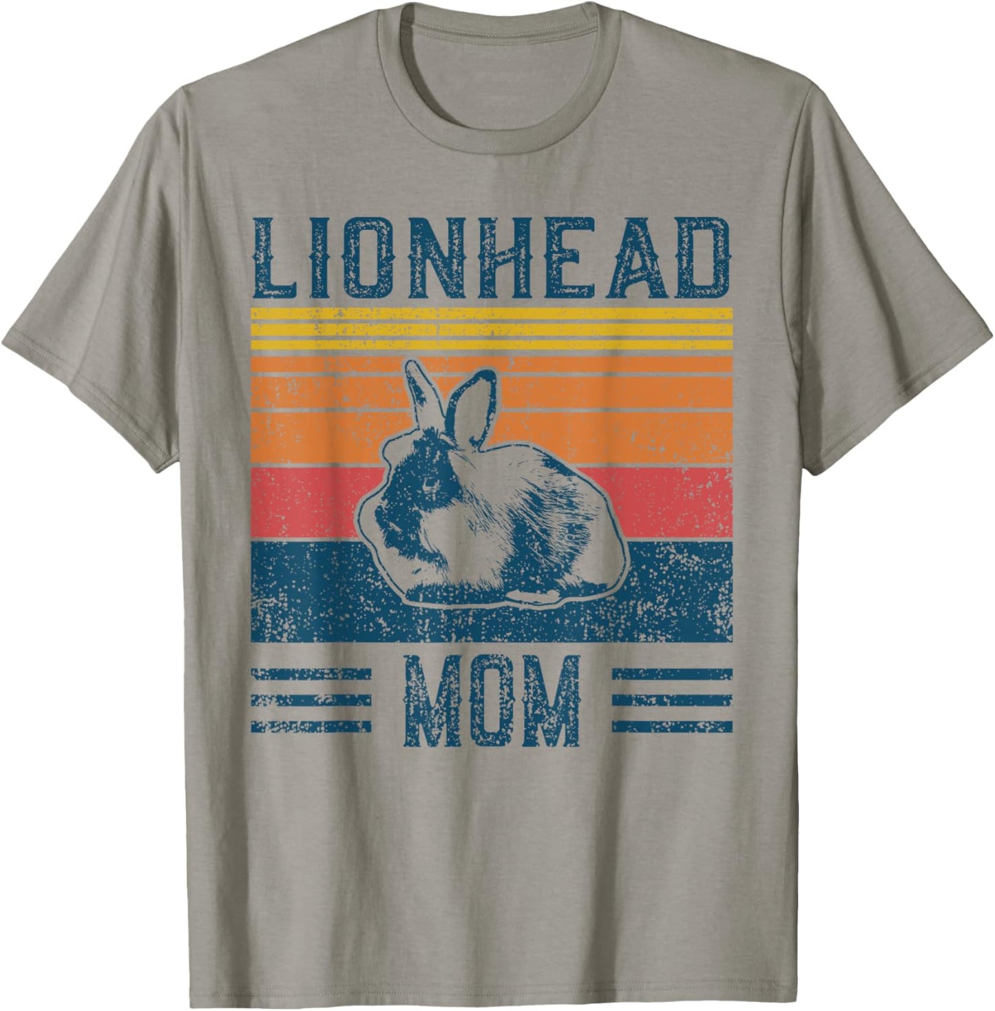 Best Rabbit Mom Women - Vintage Lionhead T-Shirt