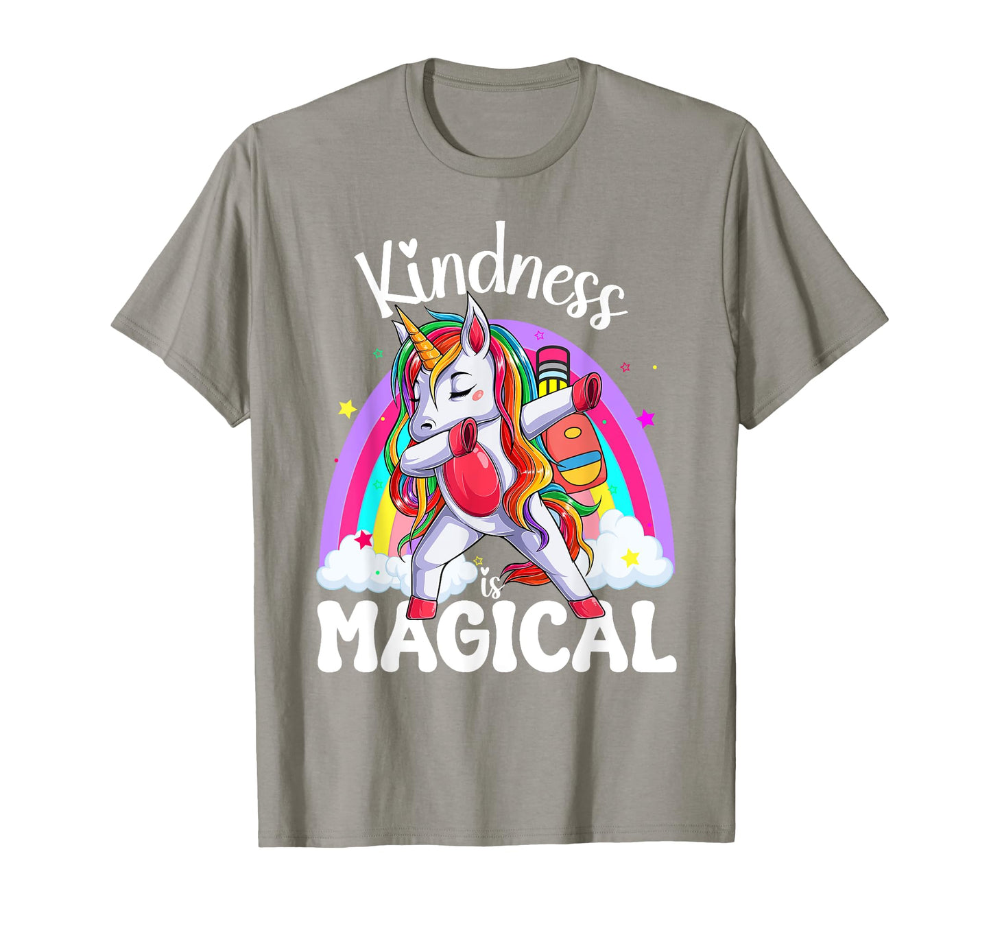 Groovy Unity Day Orange Kindness is Magical Unicorn Kids T-Shirt