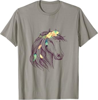 Horse Womens Graphic - Horse For Girls T-Shirt