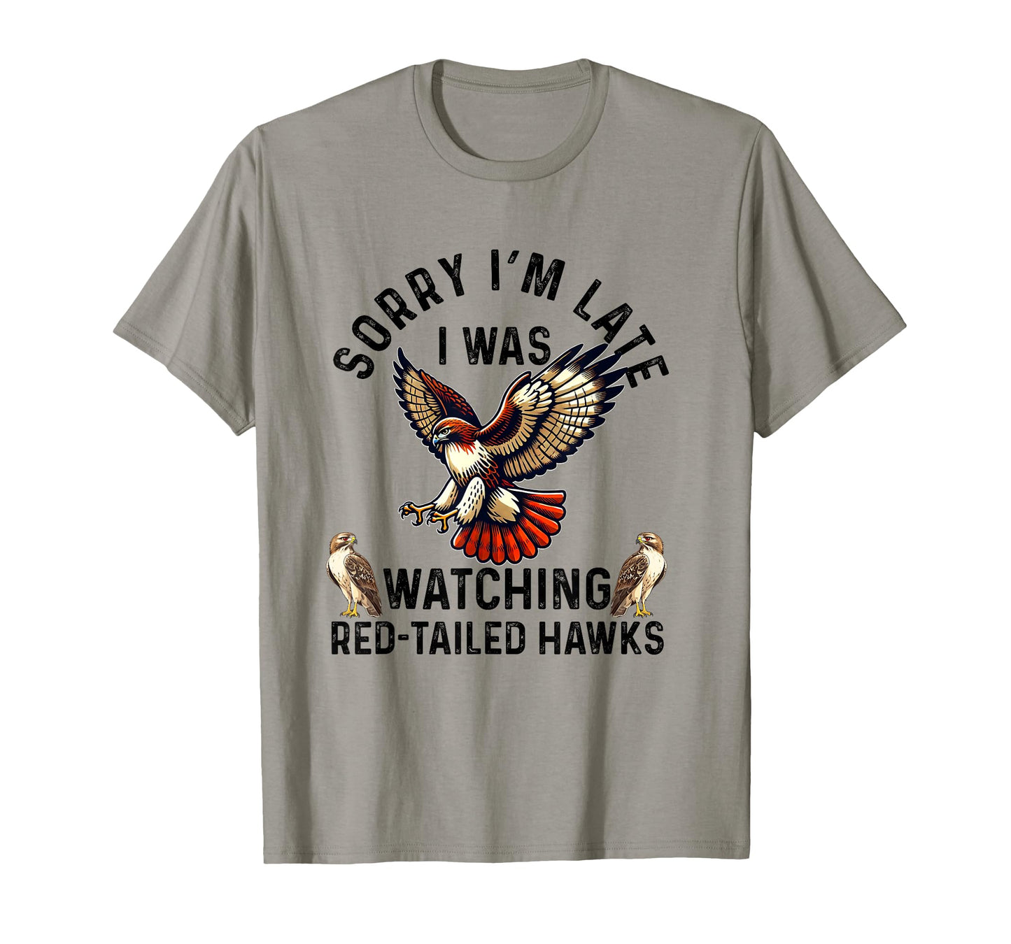 Red Tailed Hawk Chickenhawk Harlan's Hawk Buteo Jamaicensis T-Shirt