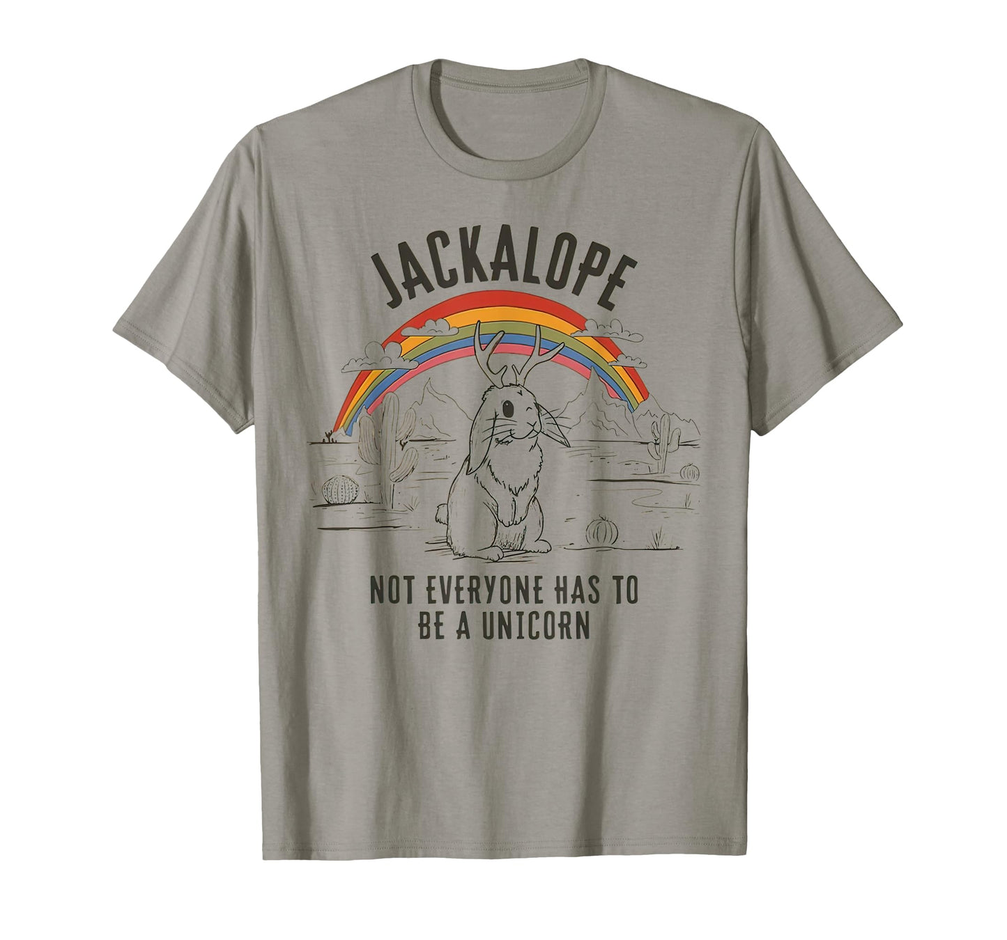 Jackalope Not Everyone Has To Be A Unicorn Retro Southwest T-Shirt