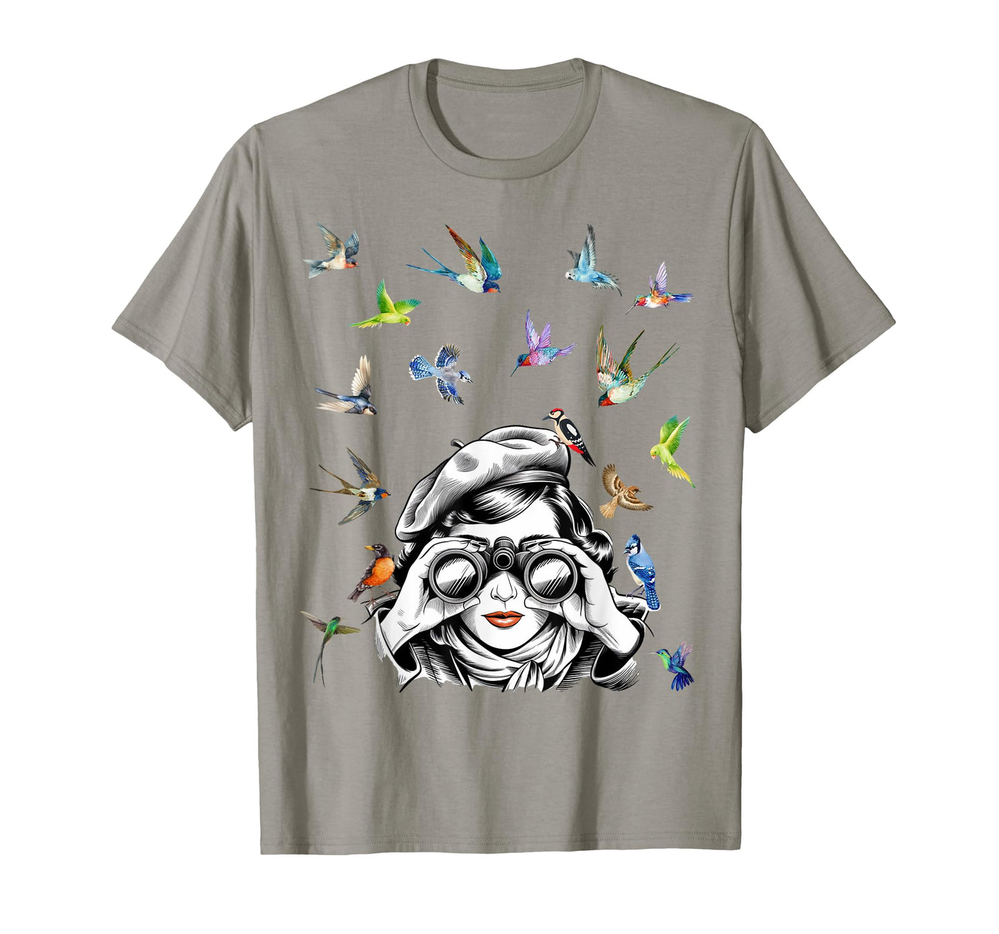 Bird Nerd Bird Lover Birding Funny Bird Watching T-Shirt