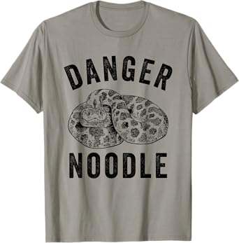 Funny Danger Noodle Hognose Snake Lovers T-Shirt