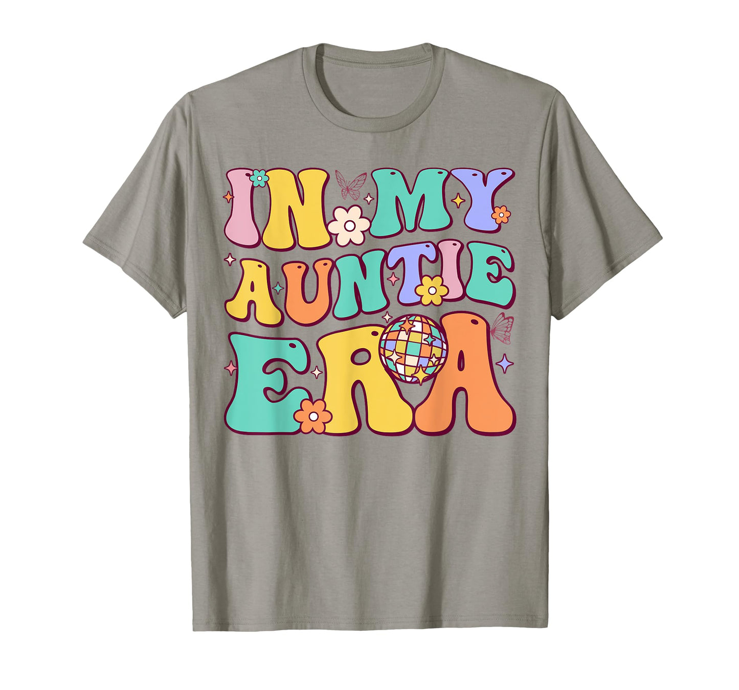 In My Auntie Era Baby Announcement for Aunt Mother's Day T-Shirt