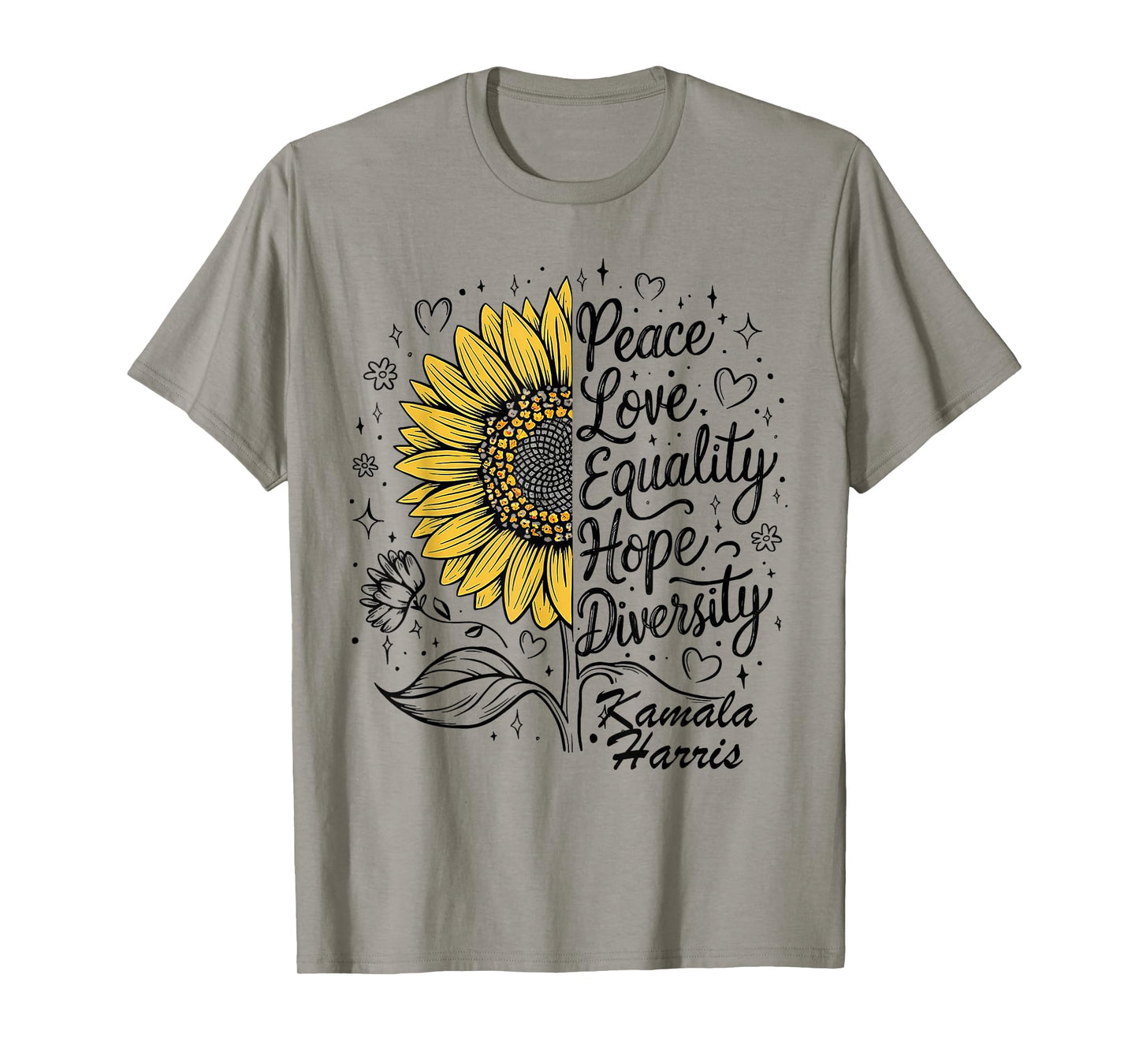 Peace Equality Love Hope Diversity Kamala Harris T-Shirt