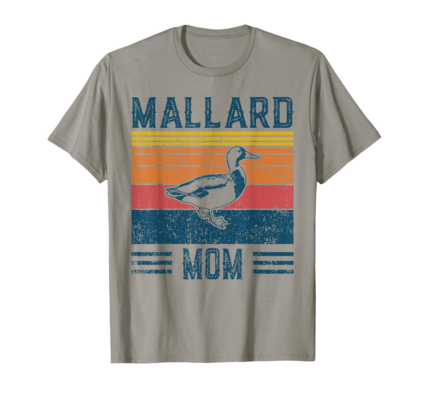 Best Duck Mom Women - Vintage Mallard T-Shirt