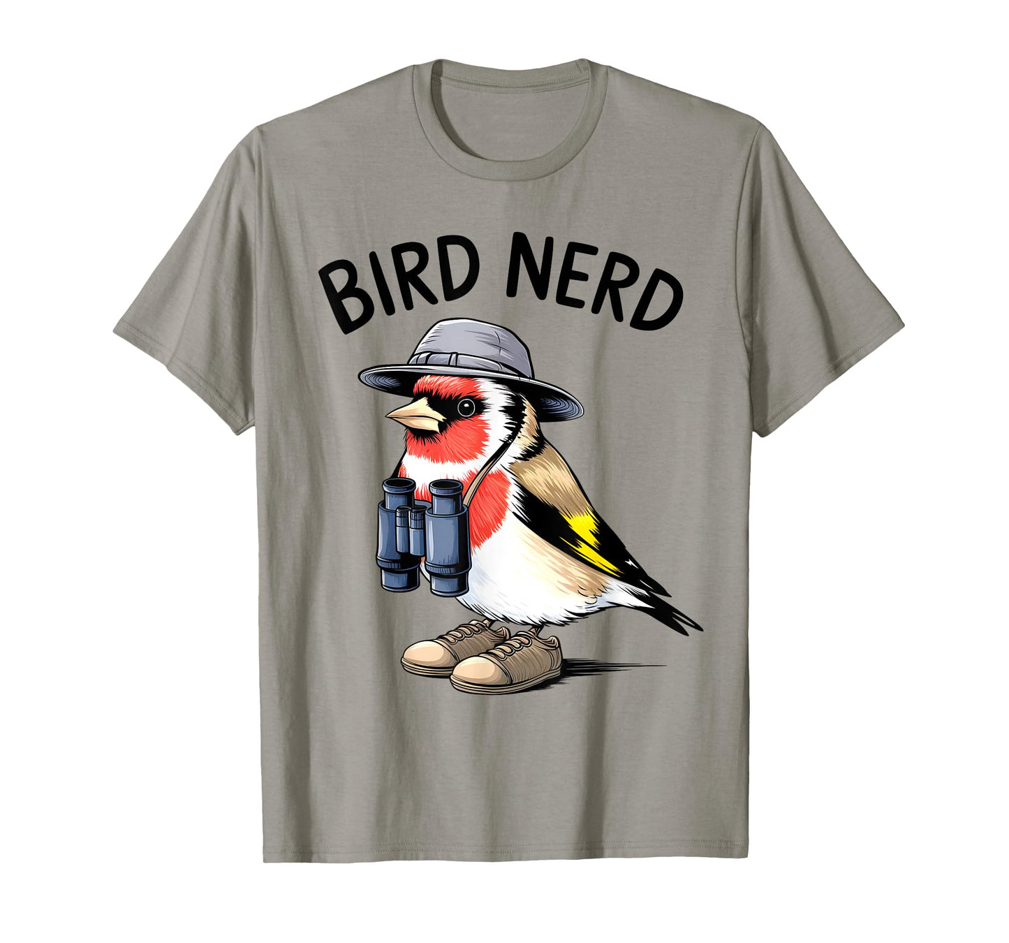 Bird Nerd Binoculars Hat Funny Birdwatching T-Shirt