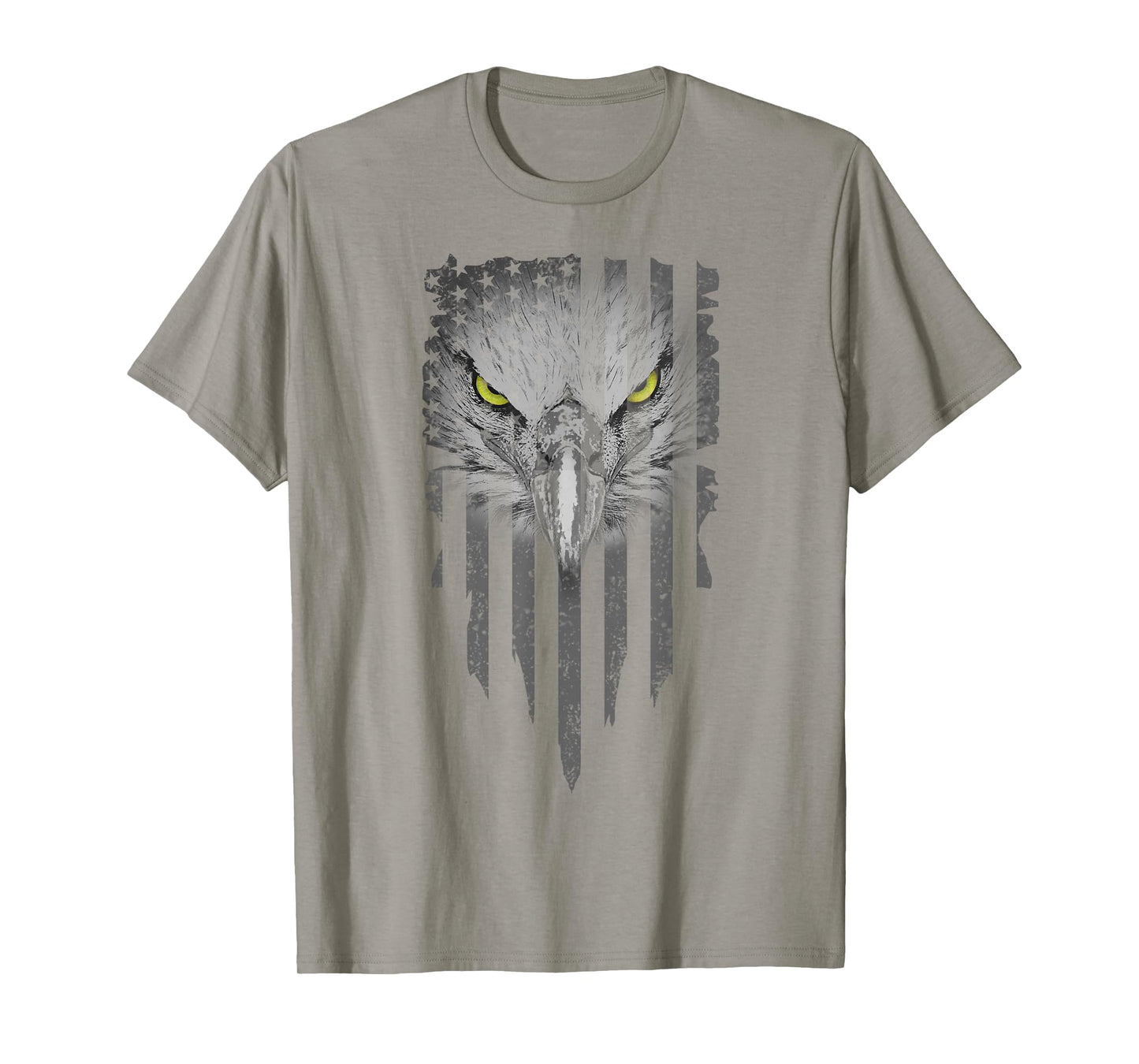 American Flag Bald Eagle Patriotic Eagle 4th of July USA T-Shirt for Women Girls Kids Men