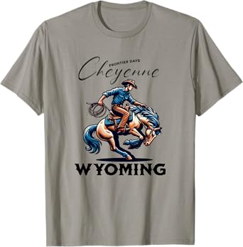 Cheyenne Wyoming Cowboys and Horse Frontier Days T-Shirt