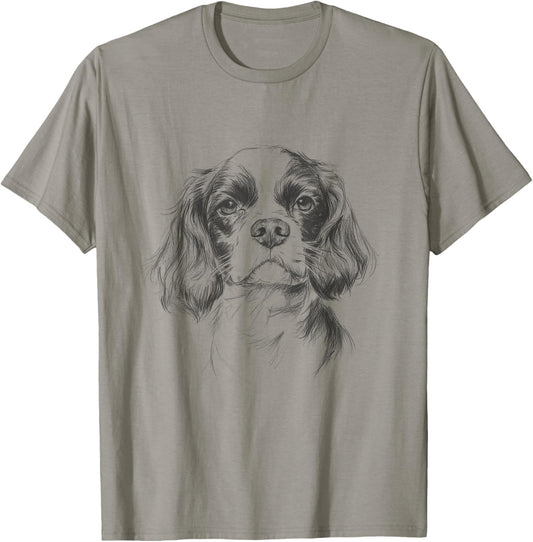 Cavalier King Charles Spaniel Dog Design For Men And Women T-Shirt