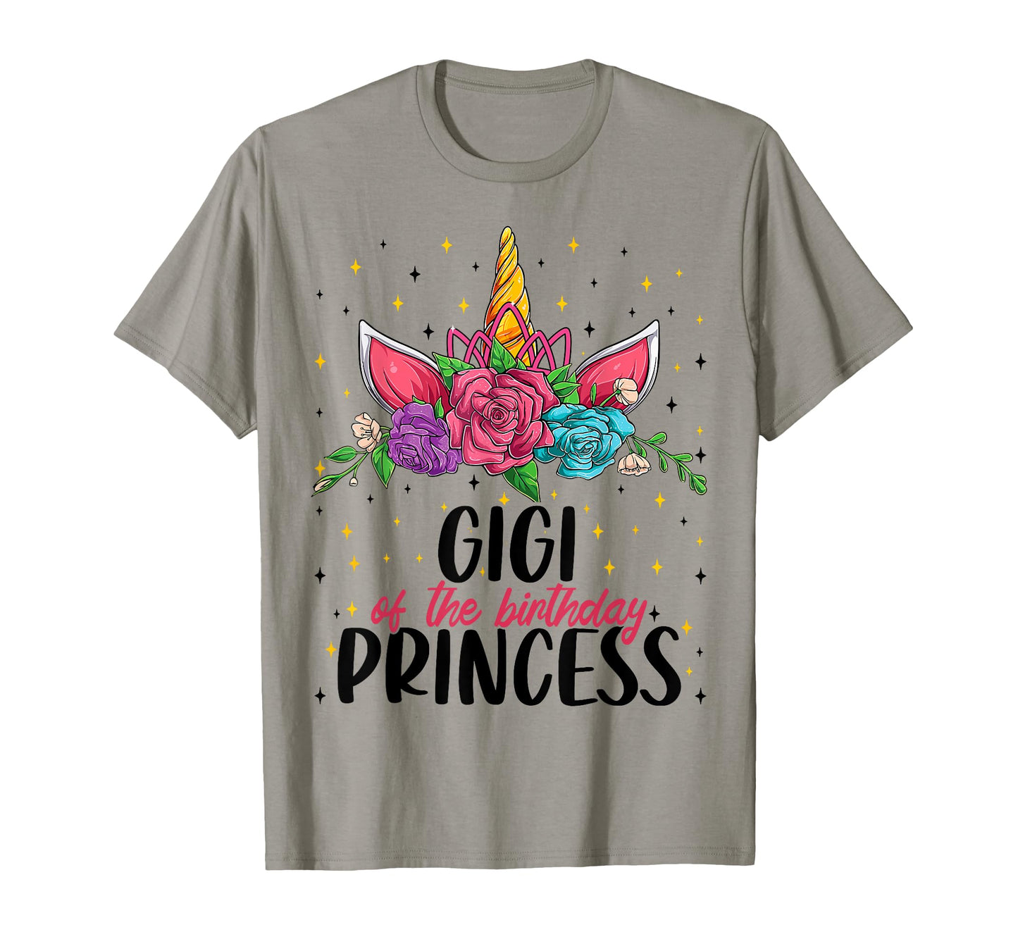 Gigi of the Birthday Girl Unicorn Bday Girl Party T-Shirt