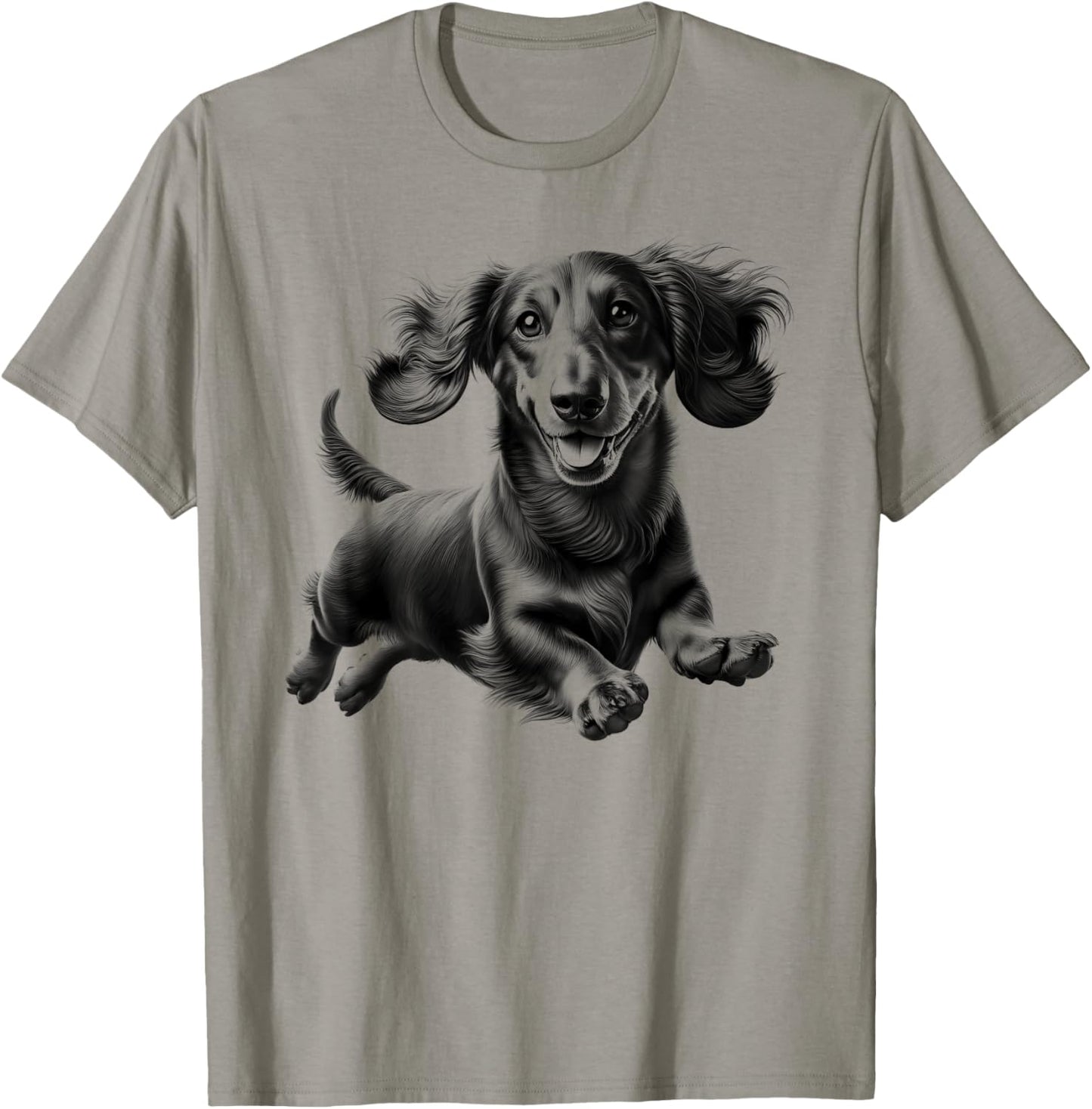 Playful Dachshund Cute Portrait T-Shirt