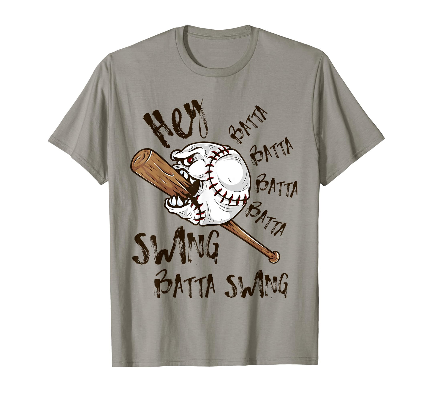 Hey Batter Batter Swing Funny Baseball Pitcher Support Shirt T-Shirt