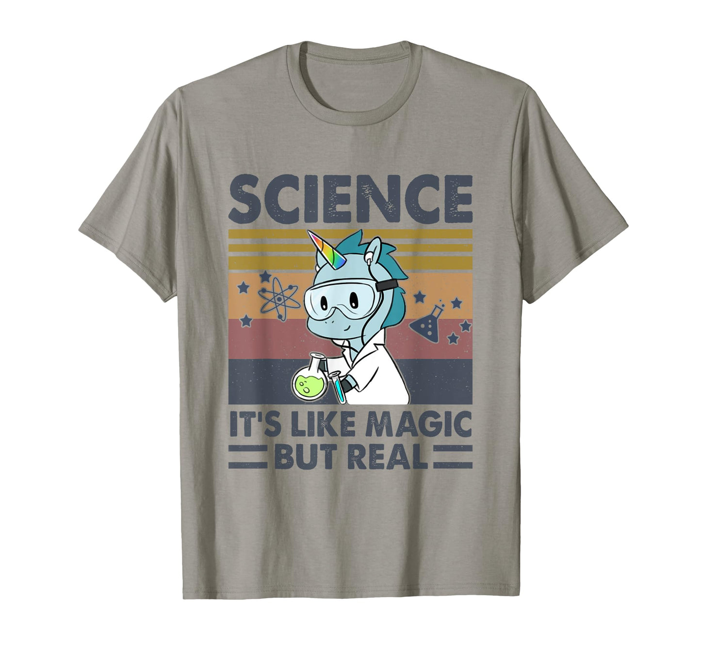 Unicorn Science It's Like Magic But Real Funny Unicorn Lover T-Shirt