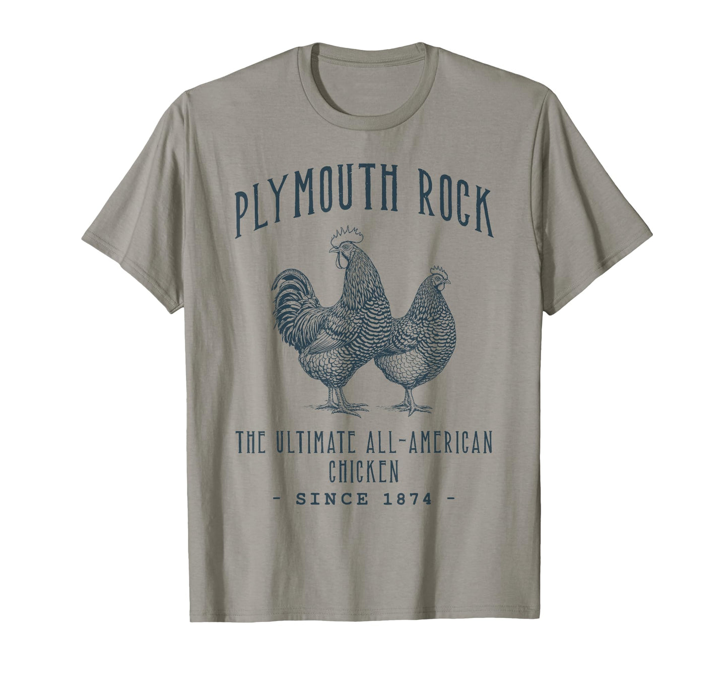 PLYMOUTH ROCK CHICKEN VINTAGE POULTRY T-Shirt