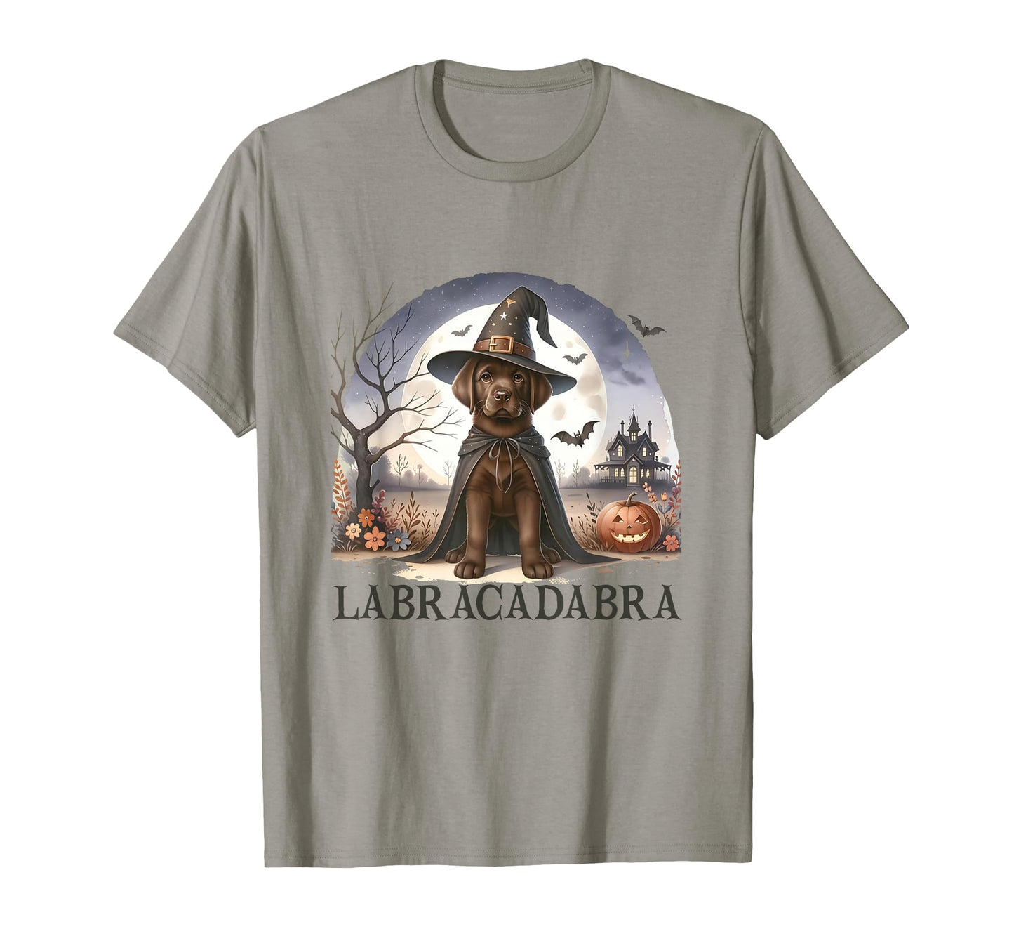 Cute Labrador Dog Magician Labracadabra Men Women Kids T-Shirt